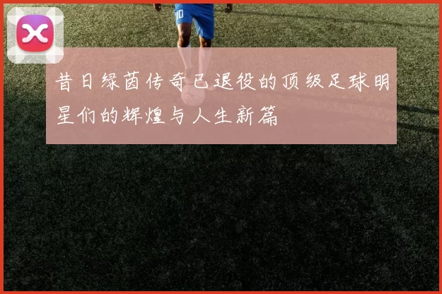 昔日绿茵传奇已退役的顶级足球明星们的辉煌与人生新篇
